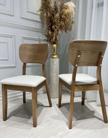 Комплект стульев JADEM&Q JC534211055780, 87x45x45 см, коричневый 6 шт.