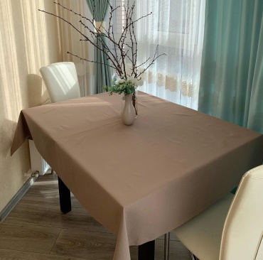Скатерть Maryam decor & textile 230x150 см, хлопок, дак, 1 шт