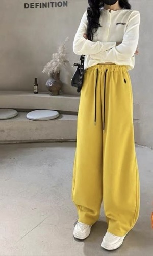 Повседневные брюки YANI collection желтый