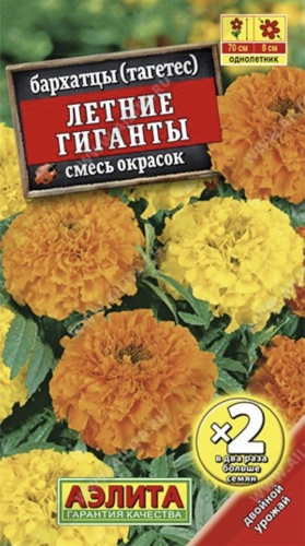 Аэлита бархатцы Летние гиганты