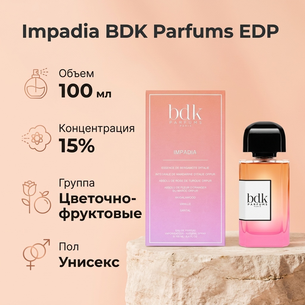 BDK Impadia парфюмерная вода EDP 100 мл, унисекс