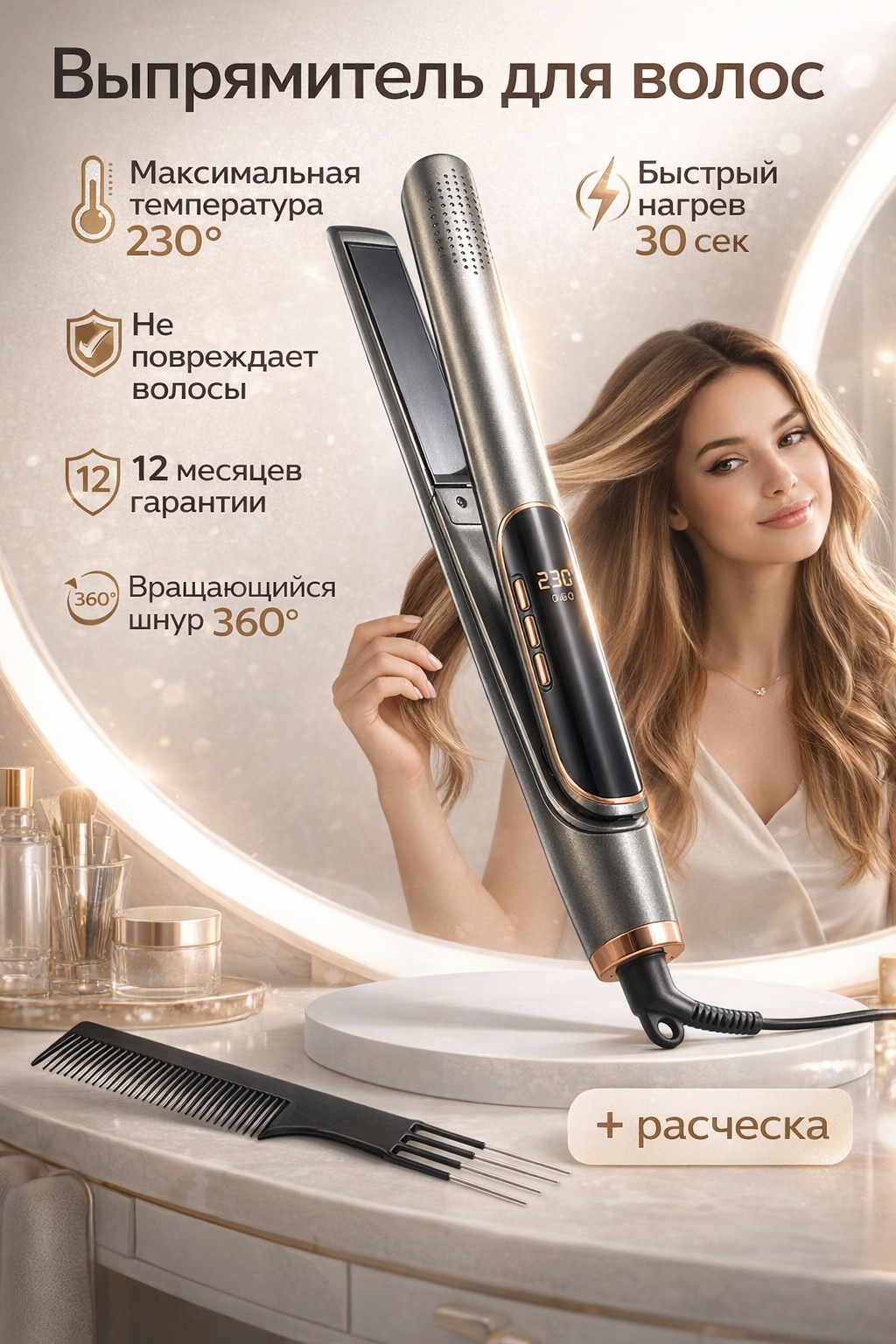 Vikona 801 утюжок 31 мм