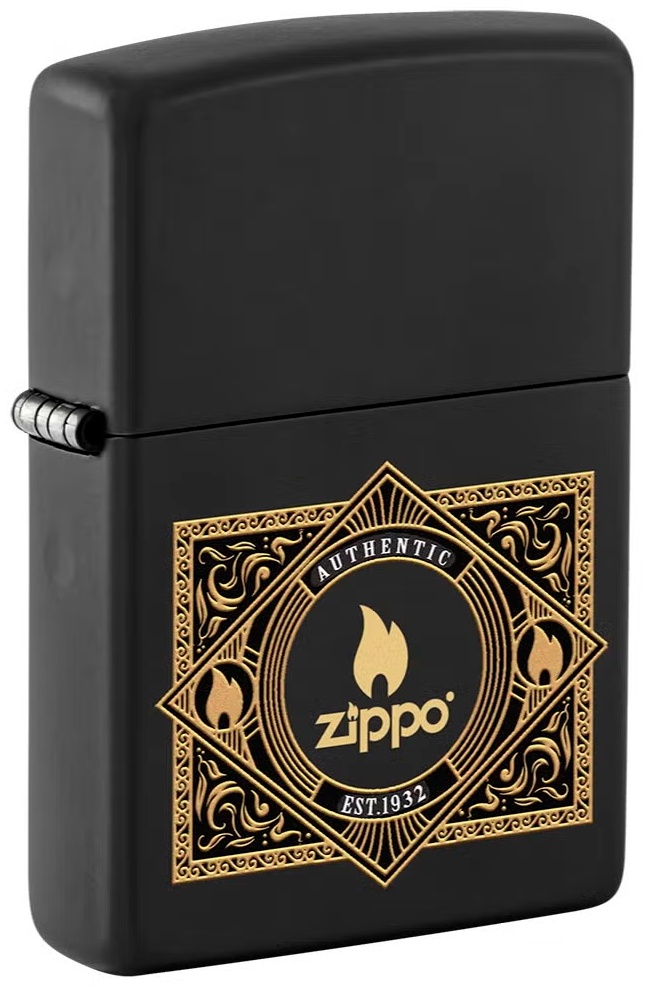 Zippo бензиновая зажигалка CI404836, латунь