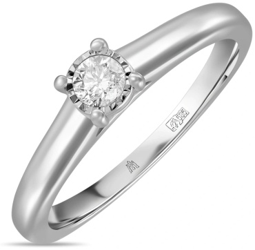 MIUZ Diamonds R01-PL-33916 размер 17 вес 1.99 г золото, бриллиант