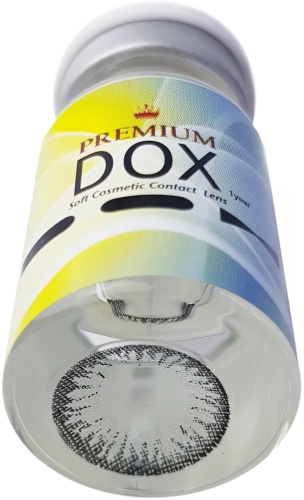 Контактные линзы DOX Cl21 Gray -3.50 кривизна 8.6 на год 2 шт