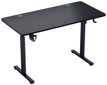 Стол компьютерный 1STPLAYER MOTO-C-1260-18-BK, 120х60x72 см, черный