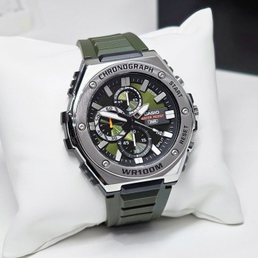 Кварцевые CASIO Watch-32121H-3Original нержавеющая сталь, полимерный пластик
