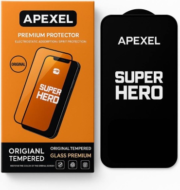 Стекло APEXEL для Samsung Galaxy A50 черный