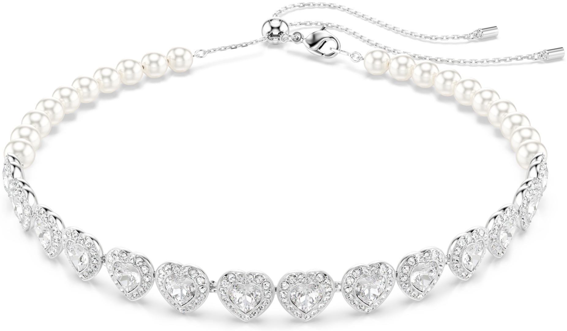 Swarovski длина 45 см ювелирный сплав, кристаллы Swarovski