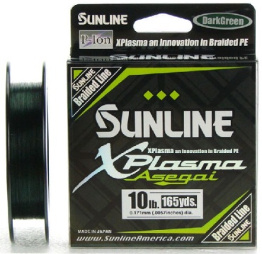 Леска Sunline плетеный шнур XPlasma Asegai 0.171 мм зеленый