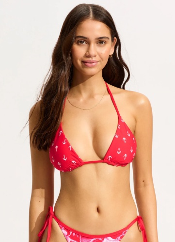 Купальник раздельный SEAFOLLY красный