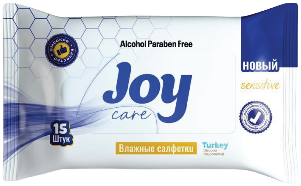 Влажные салфетки JOY влажные салфетки 15шт 15 шт