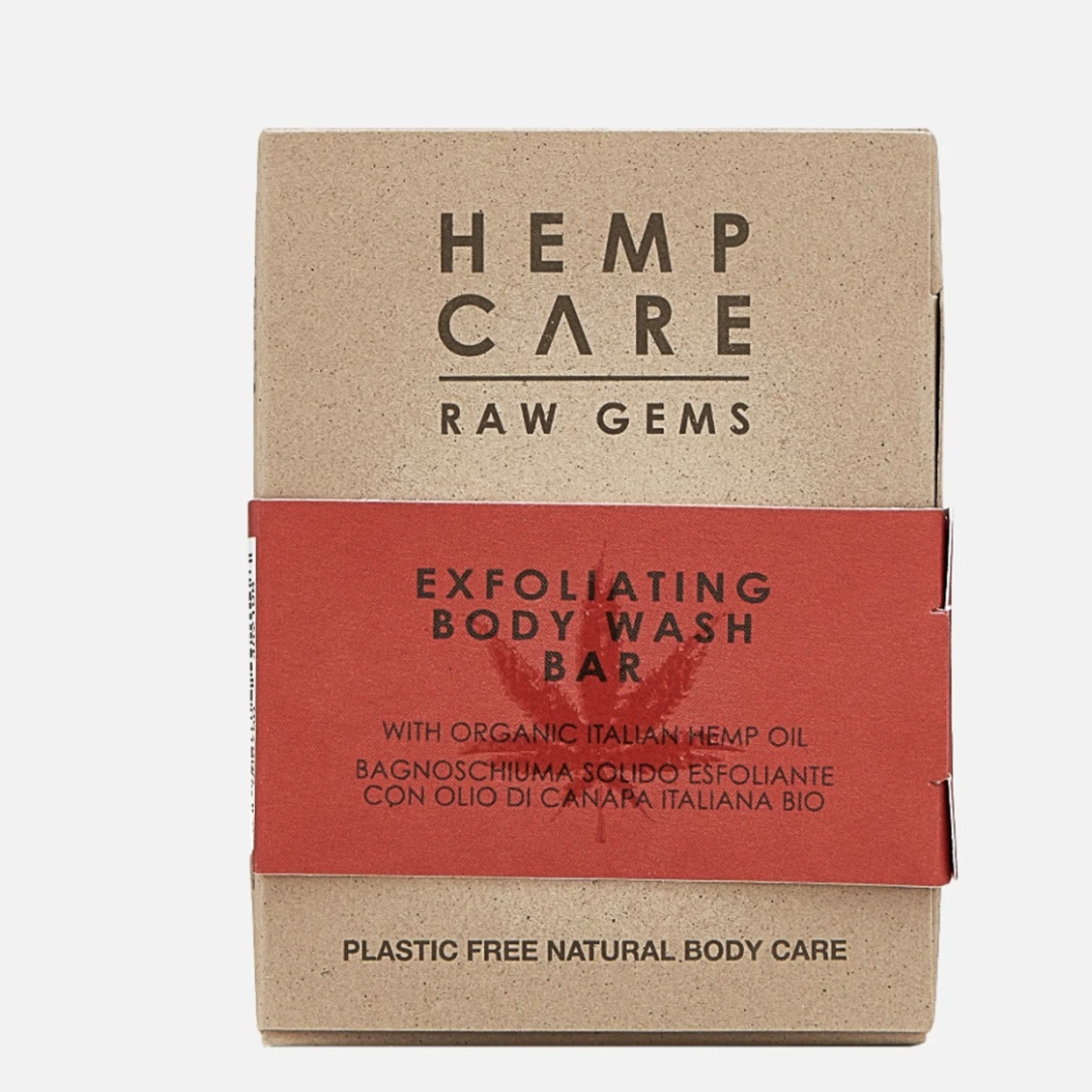 Кусковое мыло банное Hemp Care RAW GEMS 1 шт