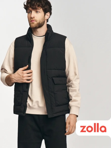 Жилет Zolla черный