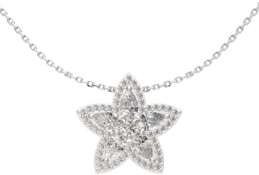 Колье Lucente Silver ZO-05501826.ZZ_45 длина 45 см вес 3.9 г серебро, фианит