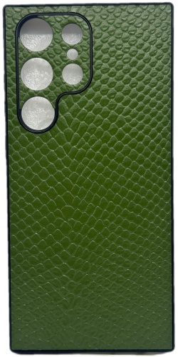 Чехол для Samsung Galaxy S22 Ultra зеленый