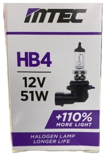 Mtec 9006 HB4 +110% галогенная HB4, 1 шт