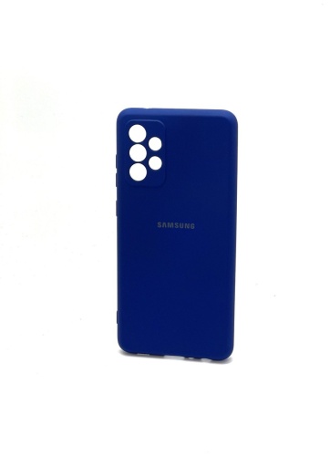 Чехол Silicon Power для Samsung Galaxy A72 темно-синий
