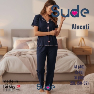 Пижама Sude Homewear синий