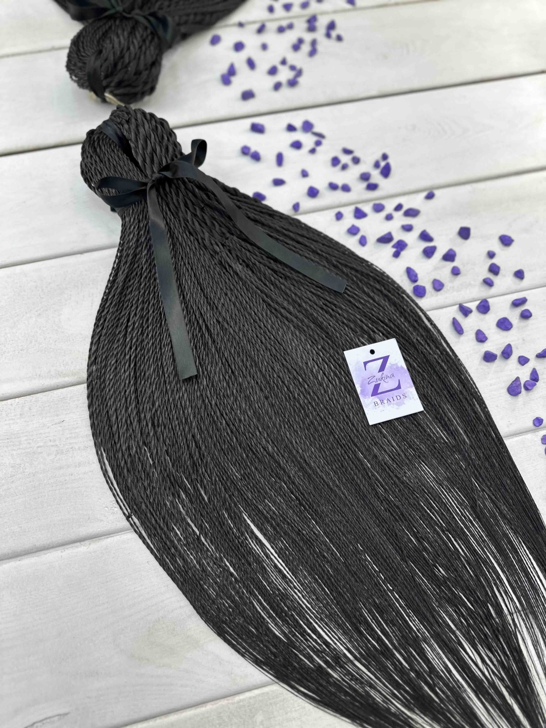 ZUKINA BRAIDS косички каштан женский