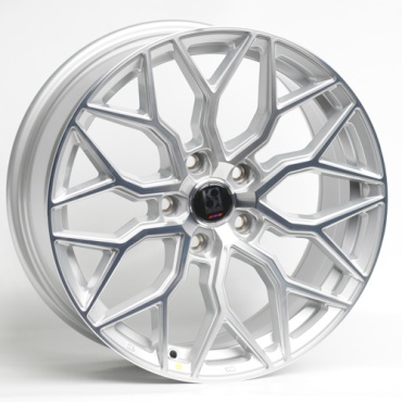 Kipardo HF-2 7x16/5x114.3 D67.1 ET38 4 диска серебристый