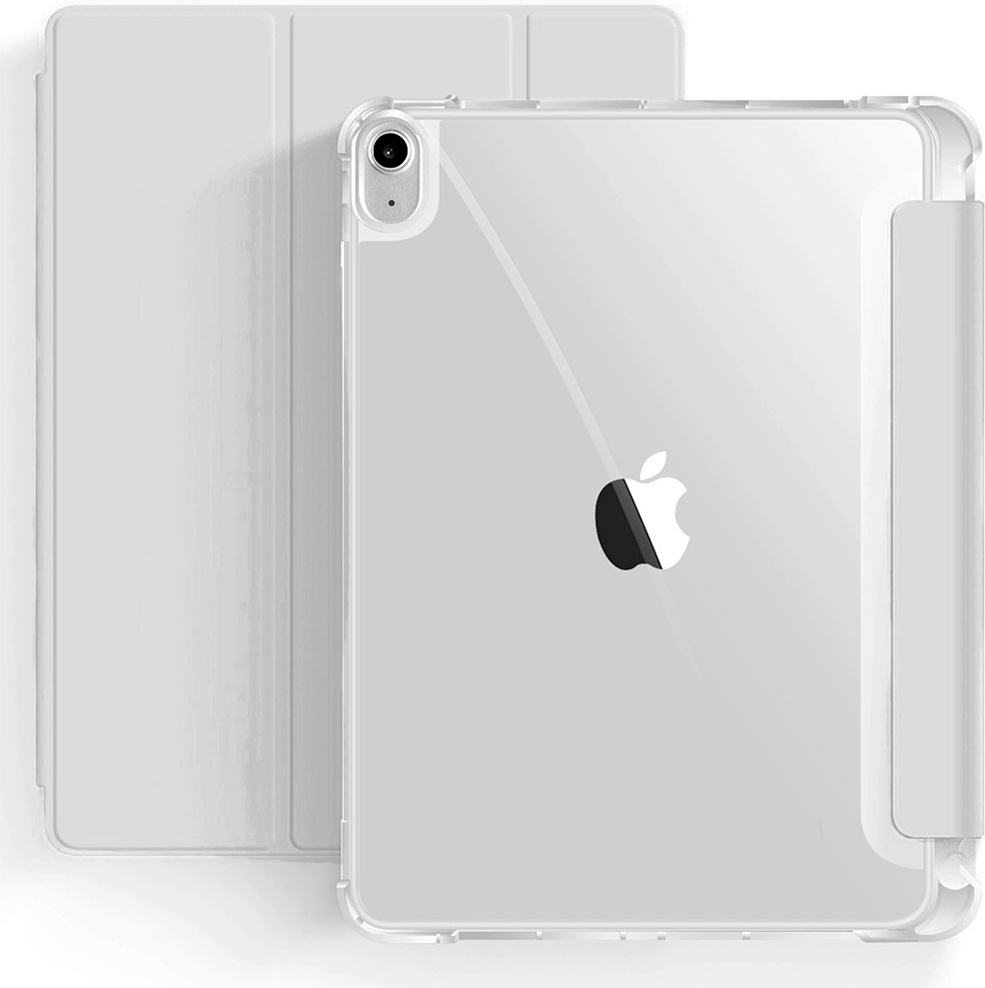 Чехол для Apple iPad (2022) 10.9 дюйм прозрачный, светло-серый