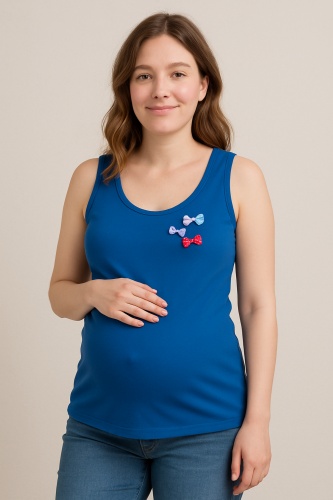 Майка mamabest синий