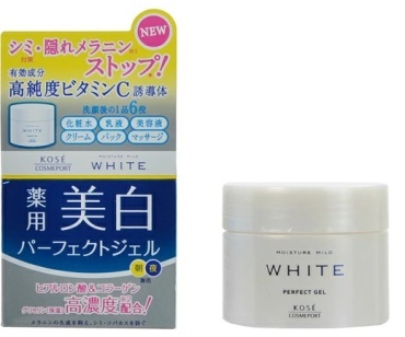 KOSE COSMEPORT крем-гель MOISTURE MILD WHITE для лица, для зоны декольте 100 г