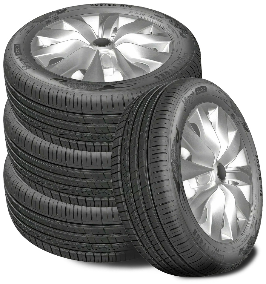 Комплект шин 4 шт. Ikon Tyres (Nokian) Autograph Eco 3 175/65 R14 86 T без шипов + бесплатный шиномонтаж