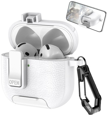 Чехол BOGEMA для Apple AirPods 3 белый