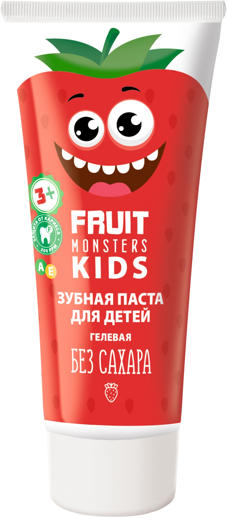 Fruit Monsters Клубника зубная паста 60 мл