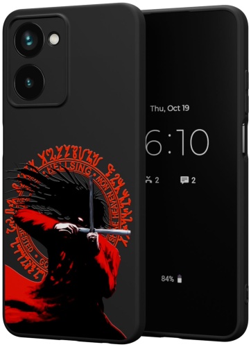 Чехол Mcover для Realme 10 4G рисунок