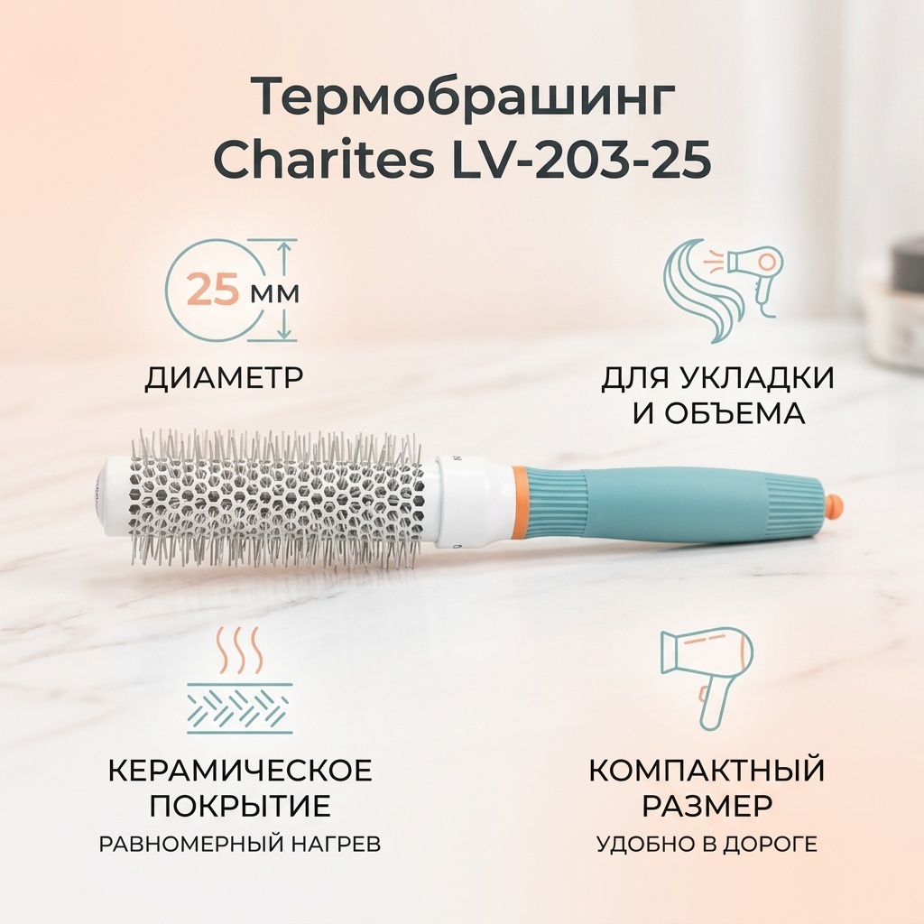 Charites термобрашинг 25 мм