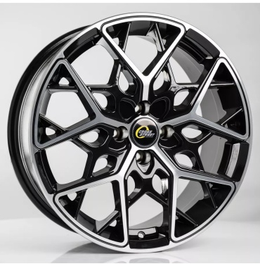 Zs-034 991126268 7.5x17/5x114.3 D67.1 ET35 4 диска черный, серебристый