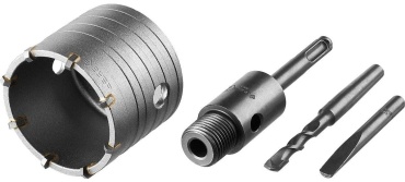 2918-65_z01 Коронка SDS PLUS 65mm cтальная D 65 мм, 1 шт