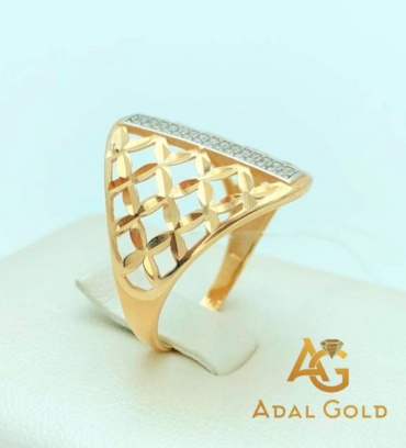 ADAL GOLD ADG_DMD047 размер 19.5 вес 2.17 г золото, фианит