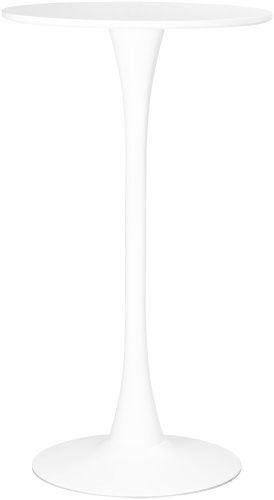 Барный стол SK Trade Tulip, 60х60x106 см, МДФ, белый