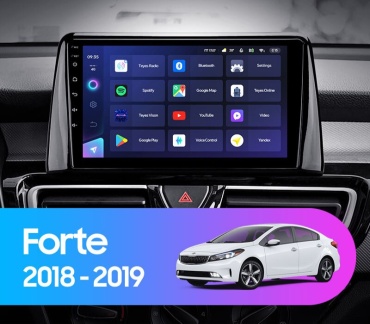 THE CUBE Kia Forte 2018-2019 4+64+Камера 2 DIN Kia