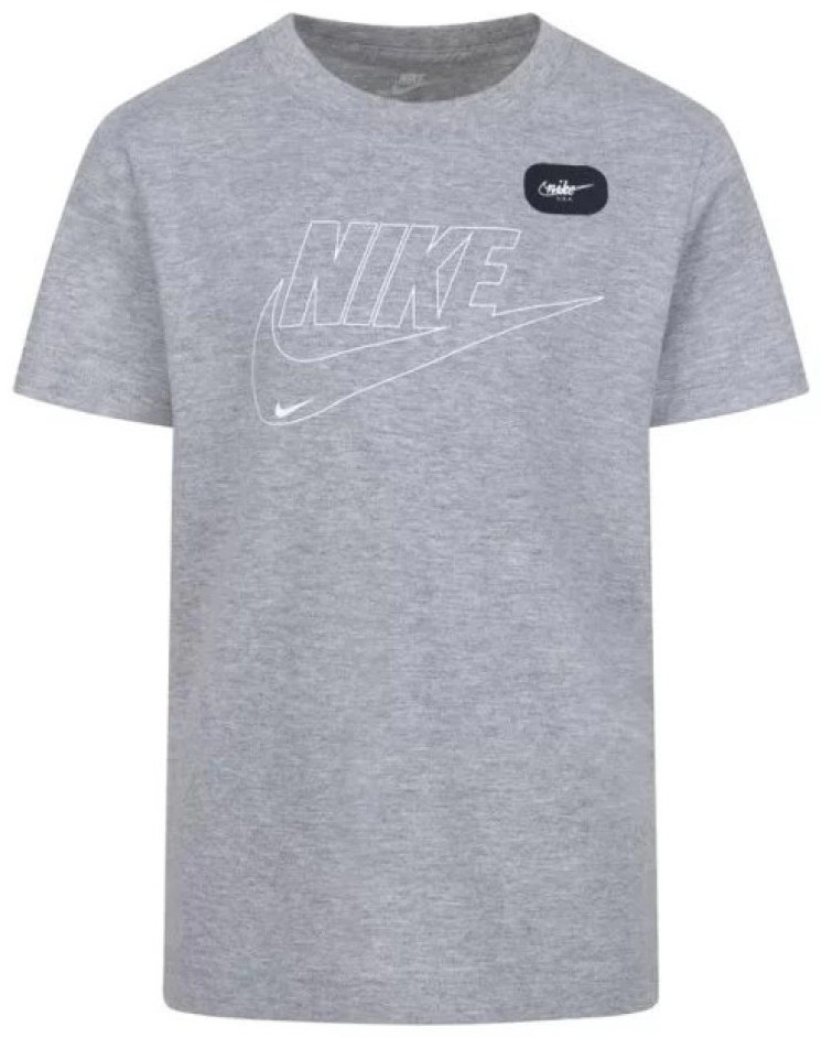 Футболка Nike Club Futura Kids серый