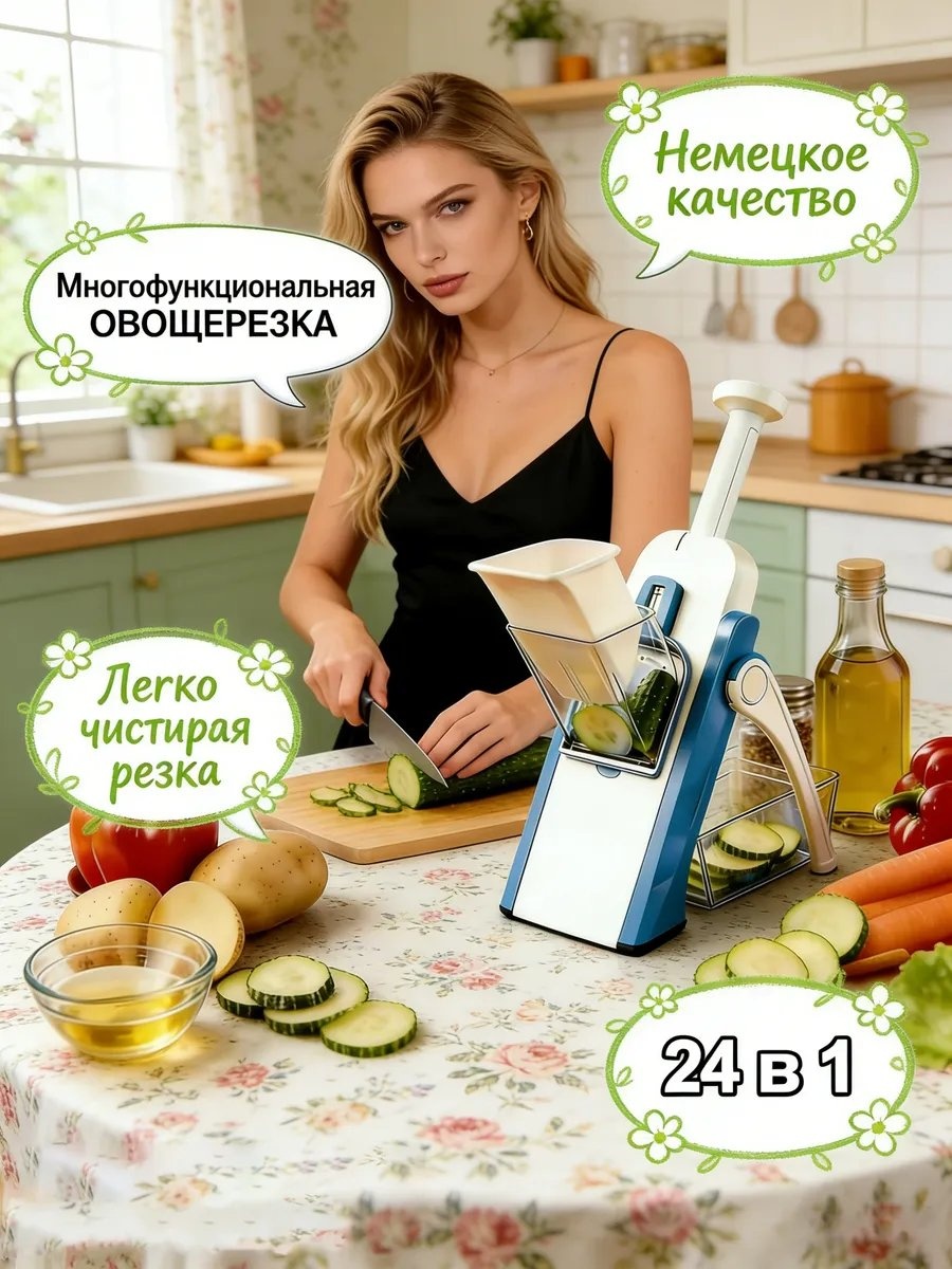 Овощерезка 936072850, пластик