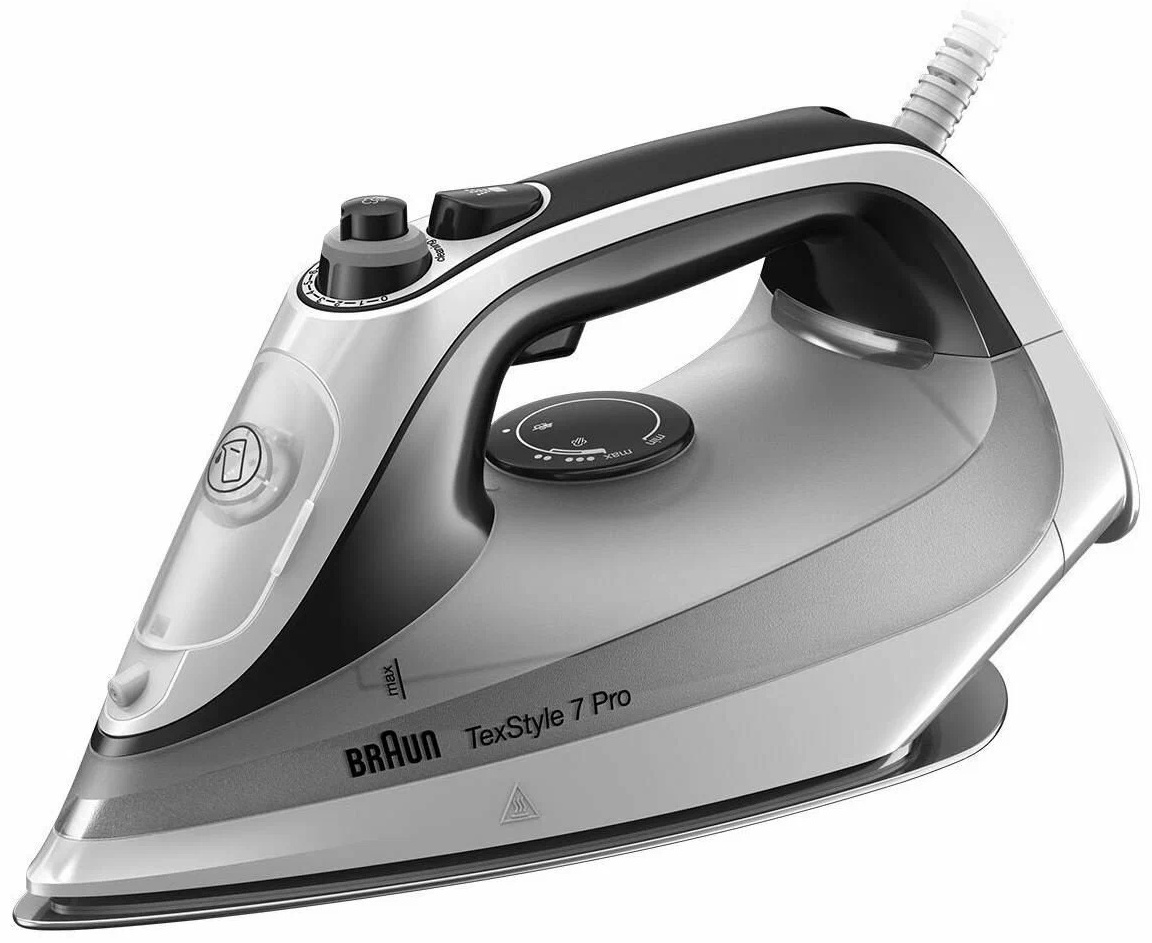 Утюг Braun TexStyle 7 Pro SI7149WB белый, серый