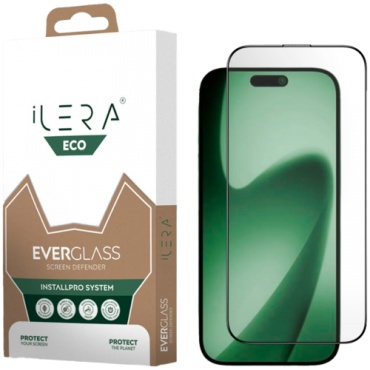 Стекло iLera для Apple iPhone 17 Pro ILEC14 черный
