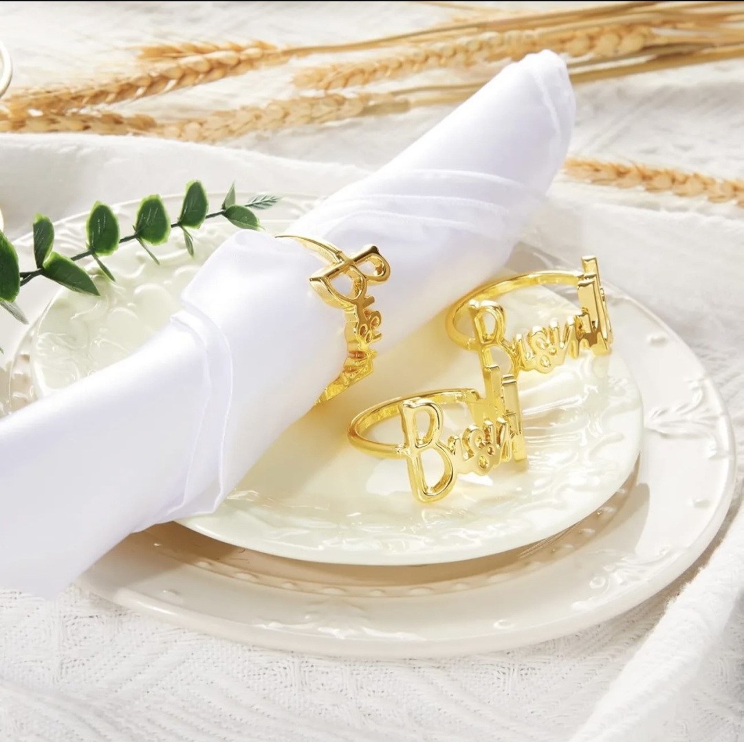 Кольцо для салфеток Bismillah, медь, нержавеющая сталь