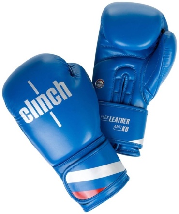 Боксерские перчатки Clinch 10 oz синий
