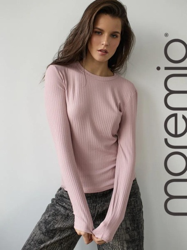 Лонгслив Moremio черный
