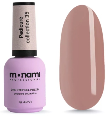 Monami гель-лак Pedicure Collection 35 камуфлирующее, глянцевое 11 мл