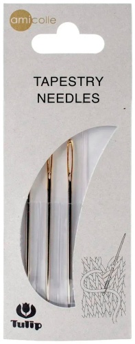 Швейные, для шерсти Tulip № 16, сталь, 3шт, Tulip, AC-037e 3 шт