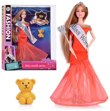 Кукла-модель КНР Miss World 30 см
