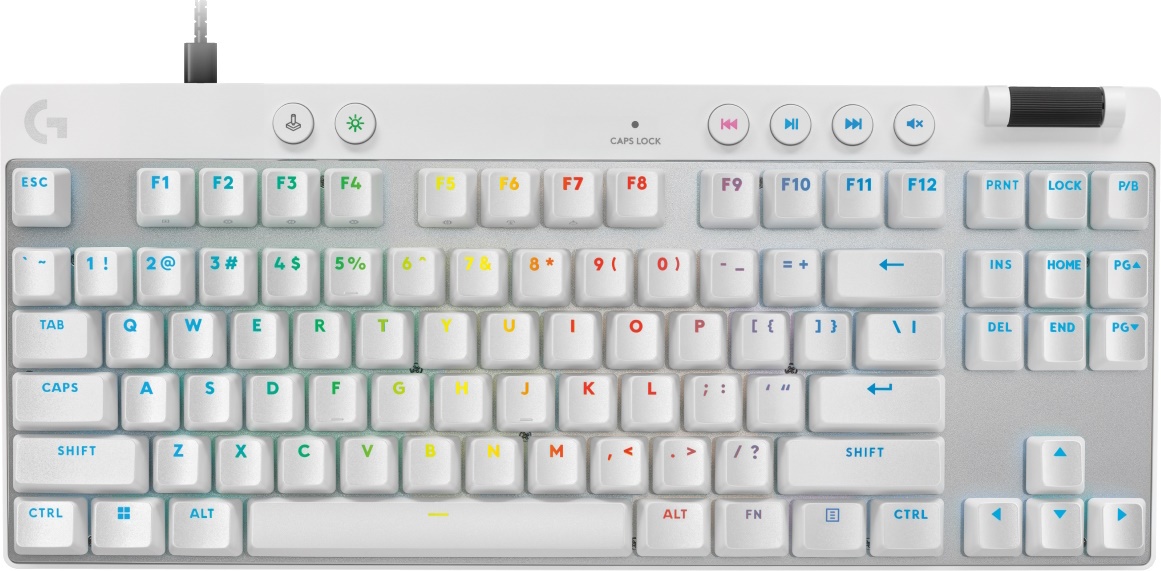 Клавиатура Logitech G PRO X TKL RAPID белый