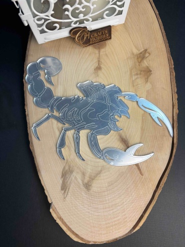 Crafts hobbies декор из акрила скорпион , 25см